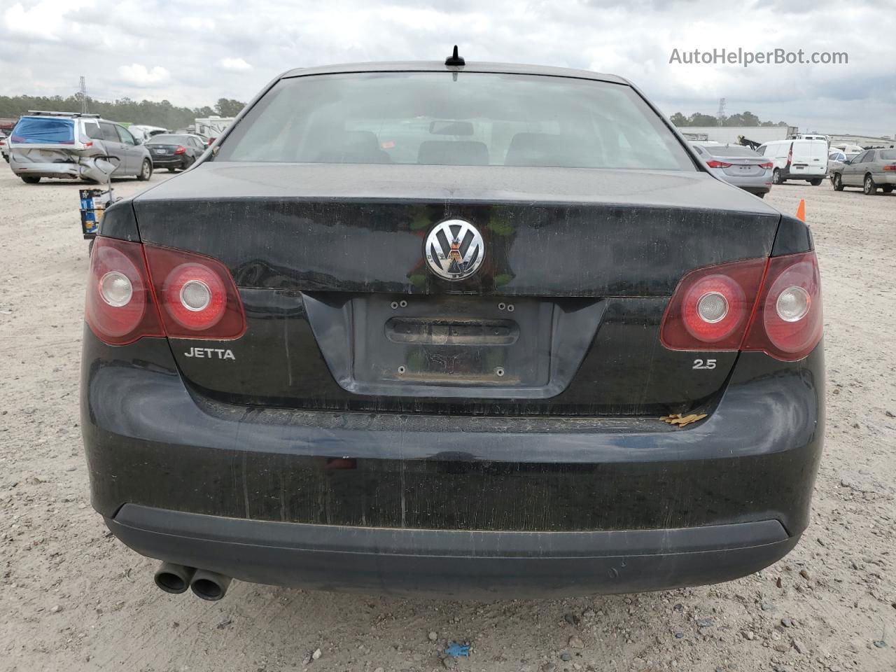 2009 Volkswagen Jetta Se Черный vin: 3VWRM71K59M064269