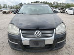 2009 Volkswagen Jetta Se Черный vin: 3VWRM71K59M064269