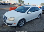 2009 Volkswagen Jetta Sedan Se Белый vin: 3VWRM71K59M073683