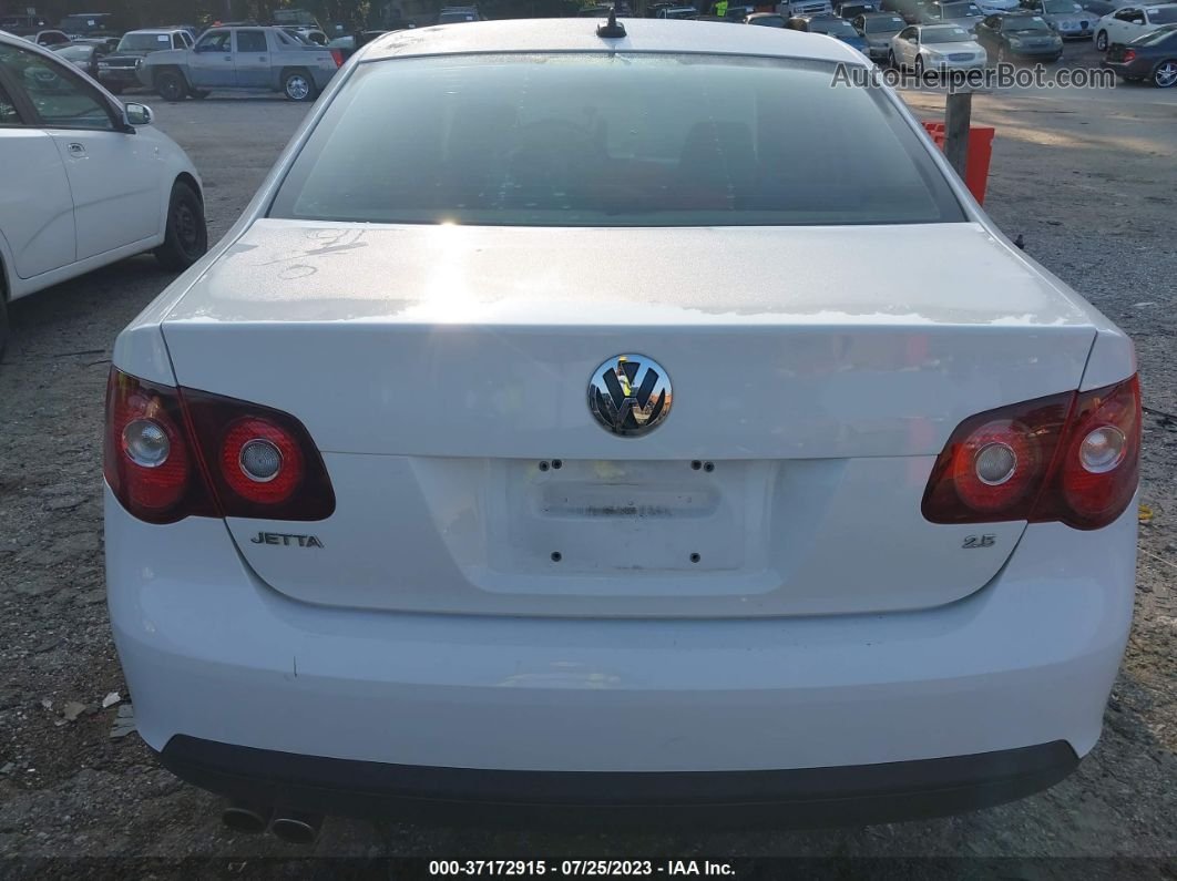 2009 Volkswagen Jetta Sedan Se White vin: 3VWRM71K59M073683