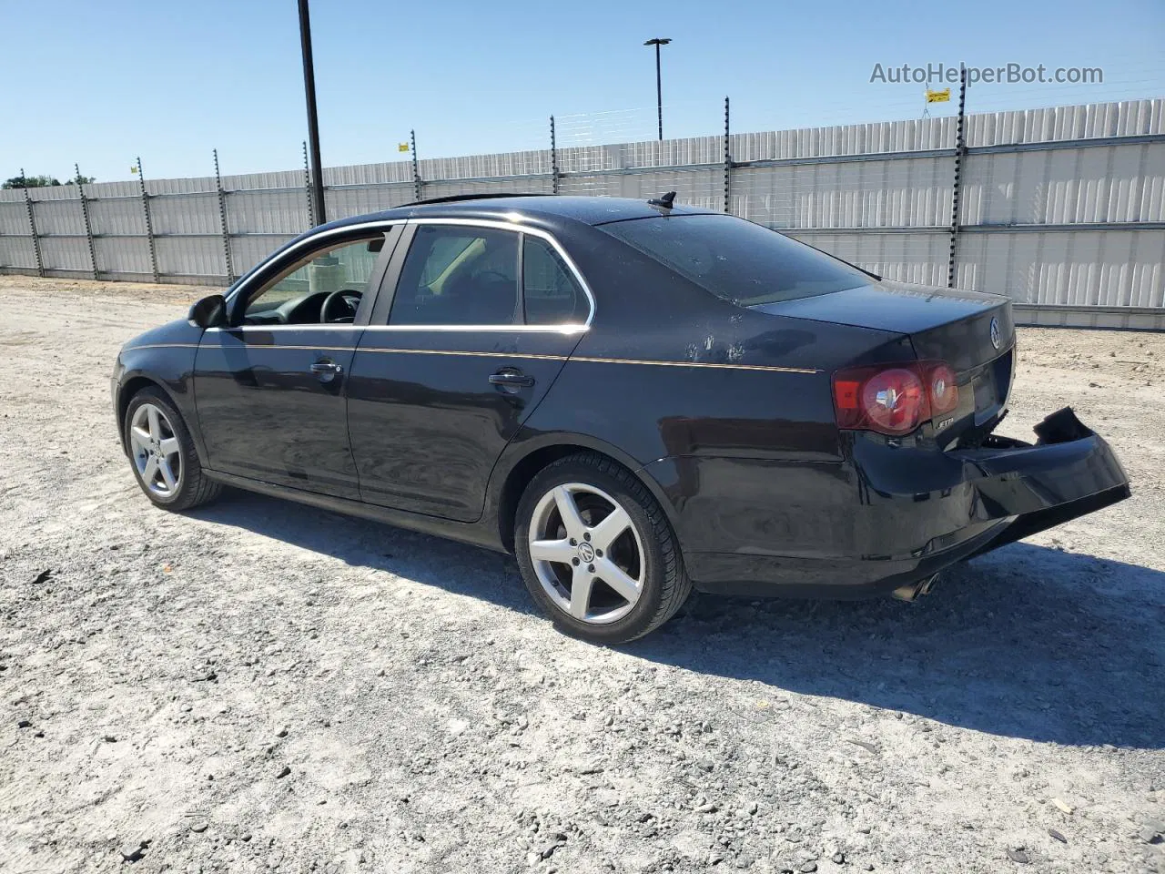 2009 Volkswagen Jetta Se Black vin: 3VWRM71K69M142686