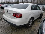 2009 Volkswagen Jetta Se White vin: 3VWRM71K79M091330