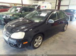 2009 Volkswagen Jetta Sedan Se Black vin: 3VWRM71K89M089330