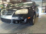 2009 Volkswagen Jetta Sedan Se Black vin: 3VWRM71K89M089330