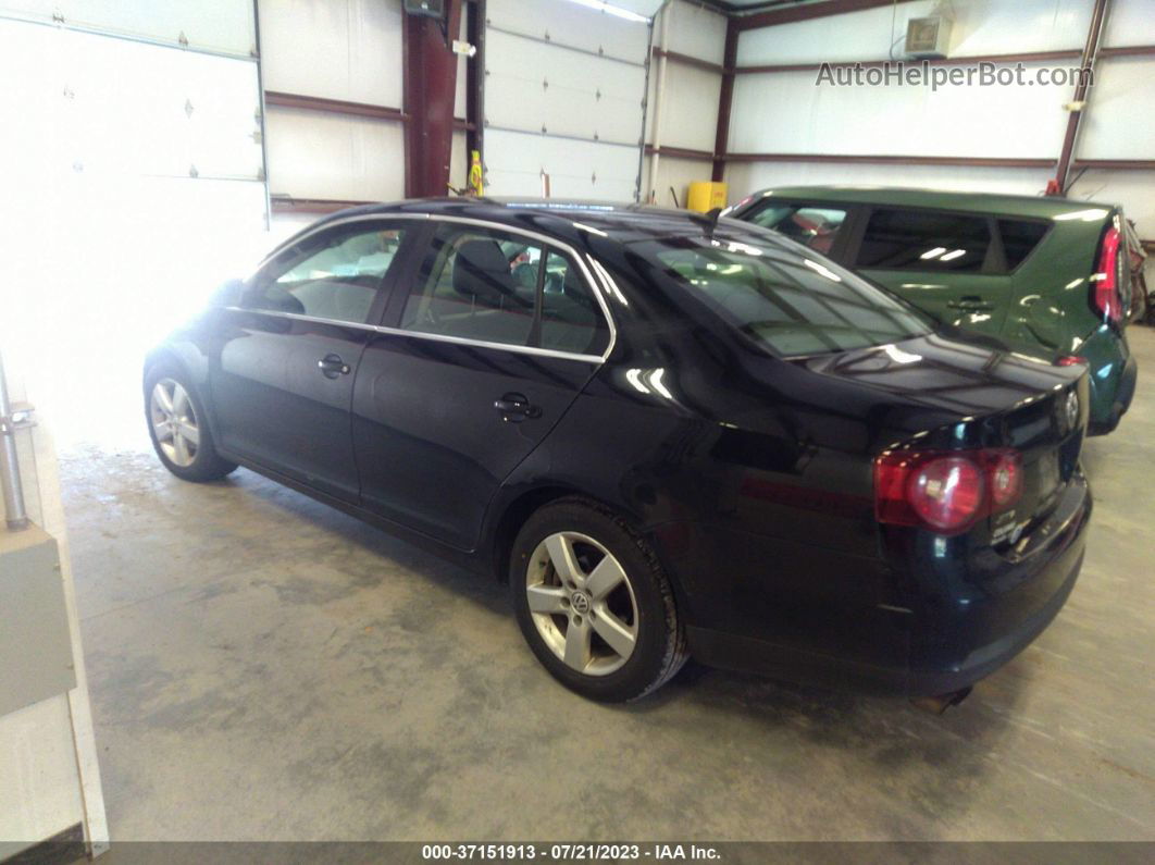 2009 Volkswagen Jetta Sedan Se Black vin: 3VWRM71K89M089330