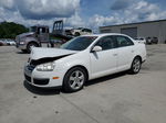 2009 Volkswagen Jetta Se White vin: 3VWRM71K89M147646