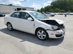 2009 Volkswagen Jetta Se Белый vin: 3VWRM71K89M147646