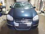 2009 Volkswagen Jetta Se Blue vin: 3VWRM71K99M021604