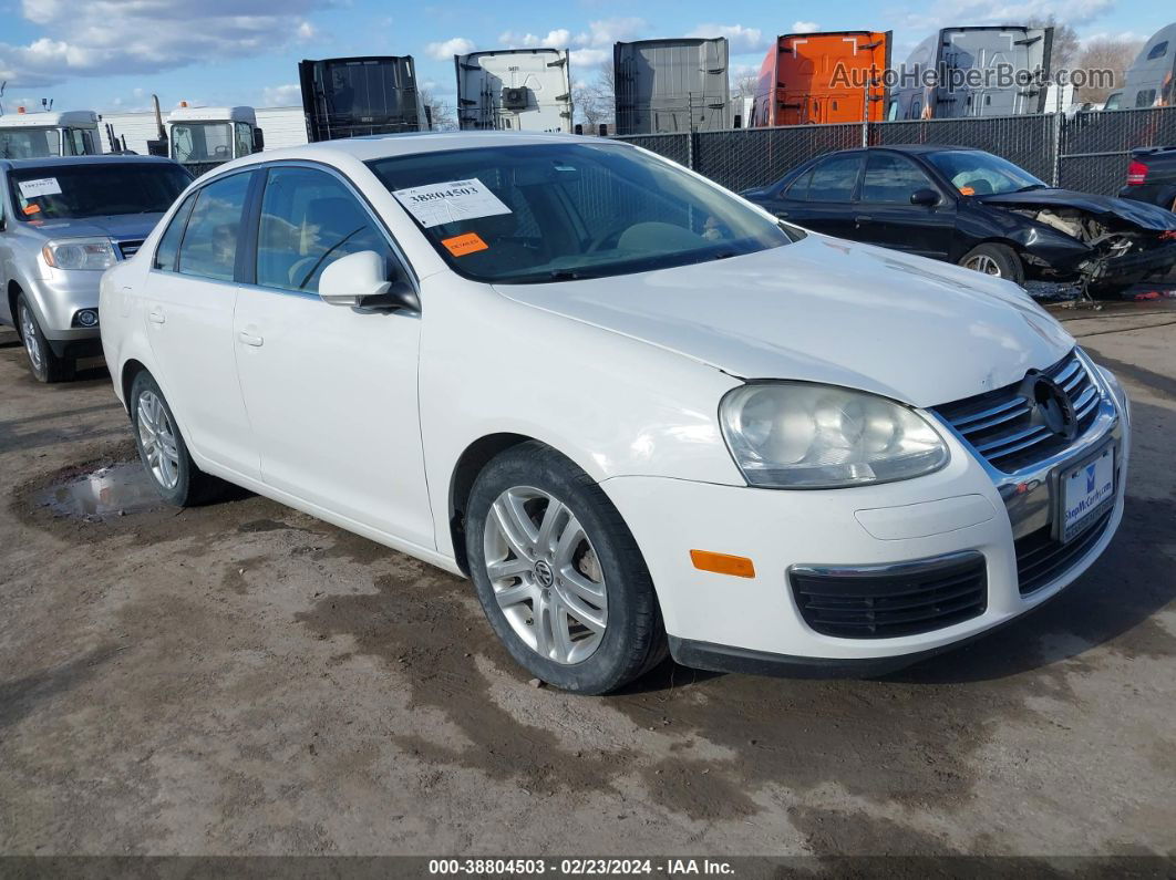 2009 Volkswagen Jetta Se/sel White vin: 3VWRM71K99M065666