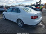 2009 Volkswagen Jetta Se/sel White vin: 3VWRM71K99M065666