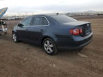 2009 Volkswagen Jetta Se Blue vin: 3VWRM71KX9M149270