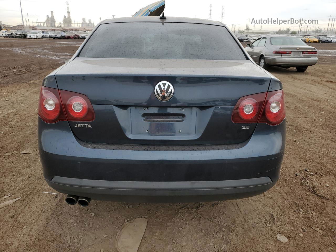 2009 Volkswagen Jetta Se Blue vin: 3VWRM71KX9M149270