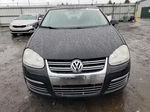 2009 Volkswagen Jetta Se Black vin: 3VWRZ71K09M037580