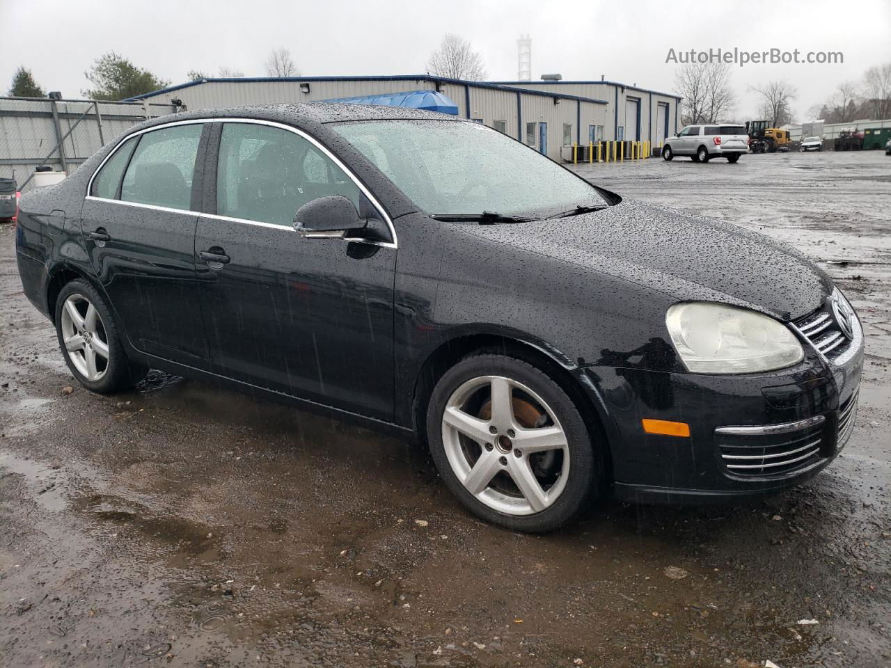 2009 Volkswagen Jetta Se Black vin: 3VWRZ71K09M037580