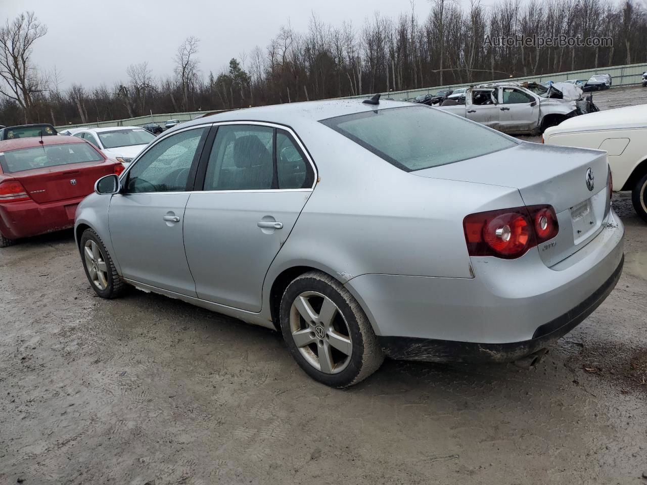 2009 Volkswagen Jetta Se Silver vin: 3VWRZ71K09M084401