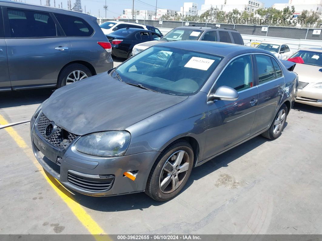 2009 Volkswagen Jetta Se Gray vin: 3VWRZ71K09M120636