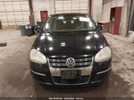 2009 Volkswagen Jetta Se Black vin: 3VWRZ71K09M140692