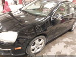 2009 Volkswagen Jetta Se Black vin: 3VWRZ71K09M140692