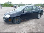 2009 Volkswagen Jetta Se/sel Black vin: 3VWRZ71K29M056194