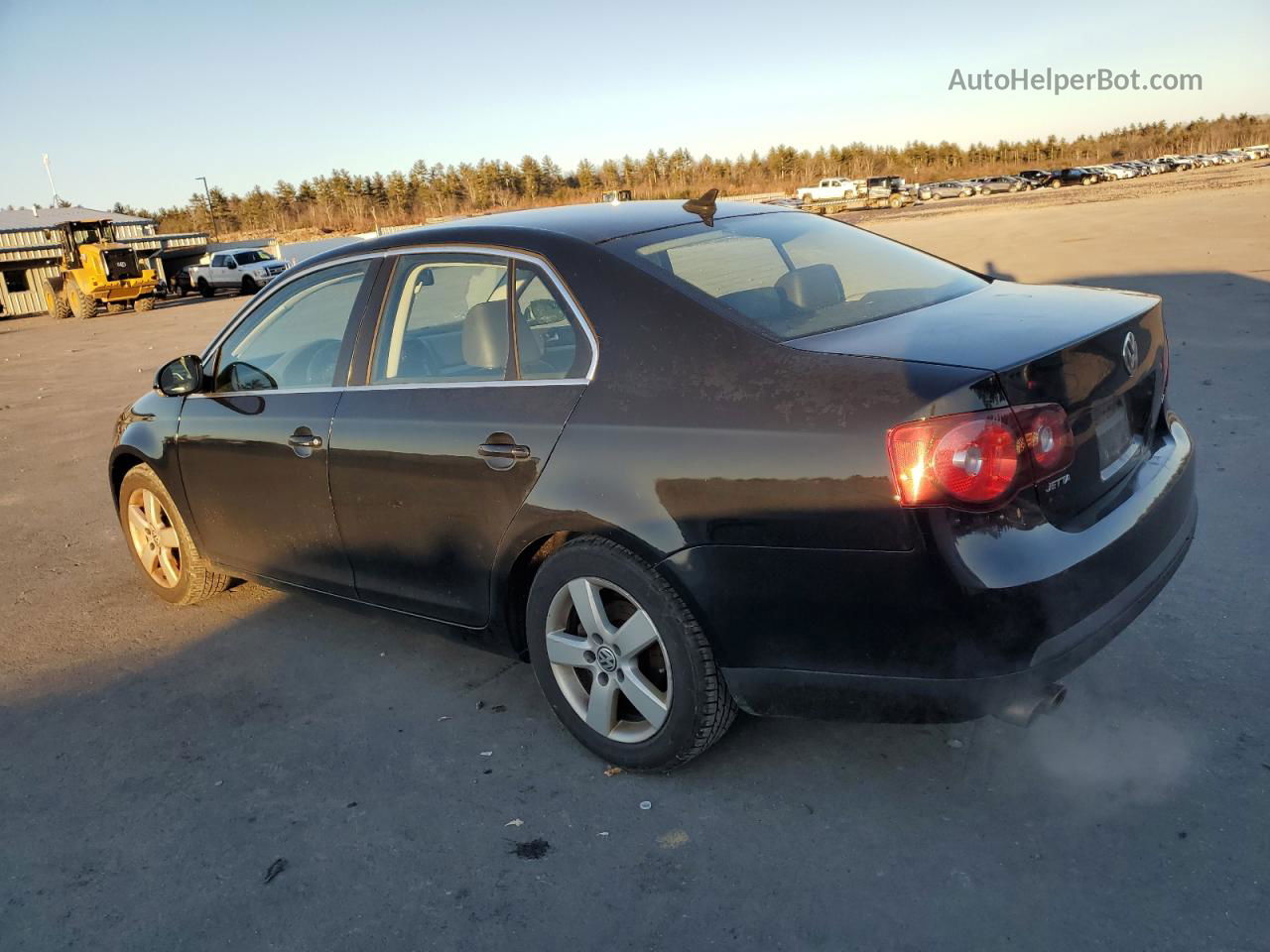 2009 Volkswagen Jetta Se Black vin: 3VWRZ71K29M178604