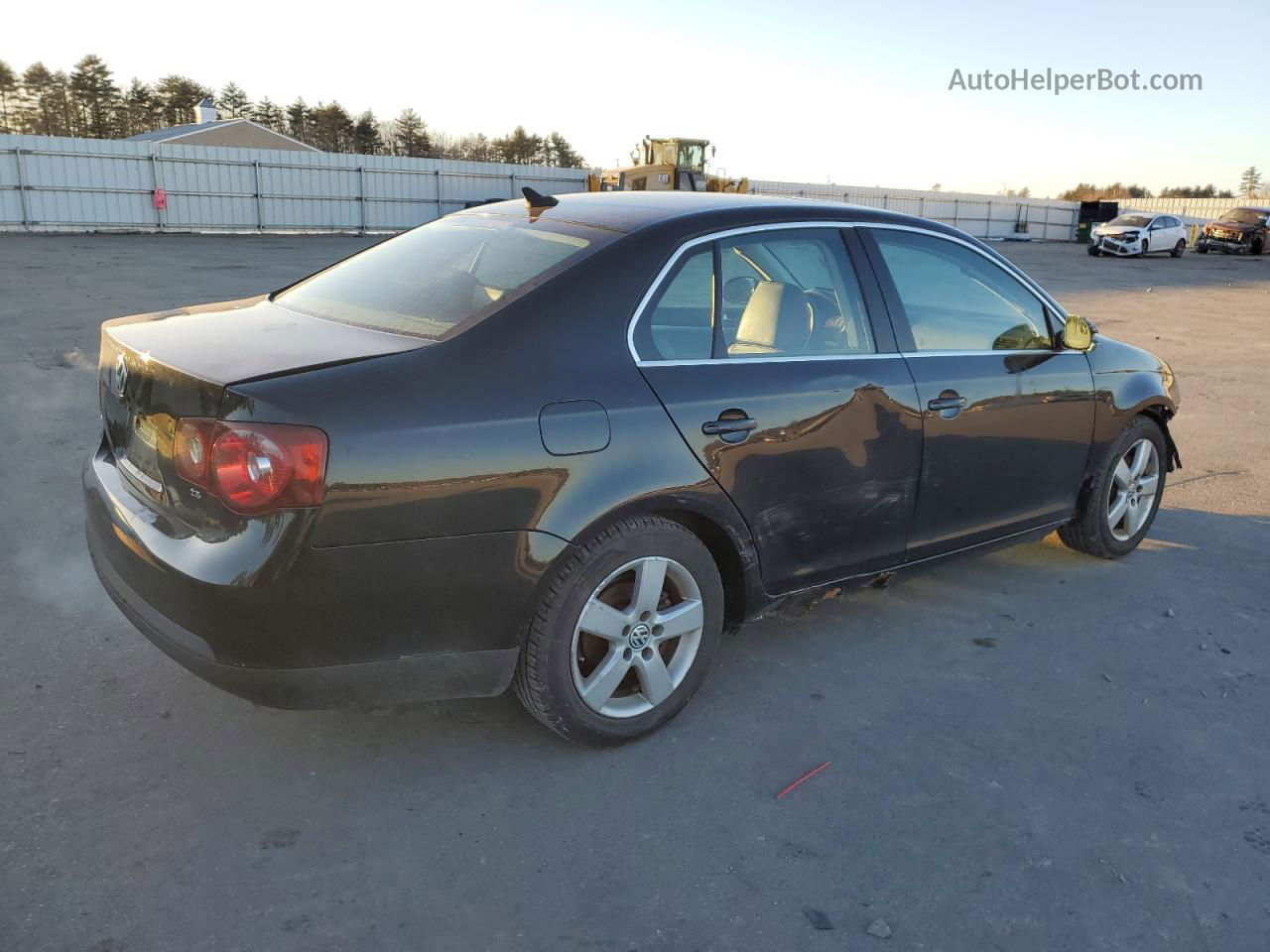 2009 Volkswagen Jetta Se Black vin: 3VWRZ71K29M178604