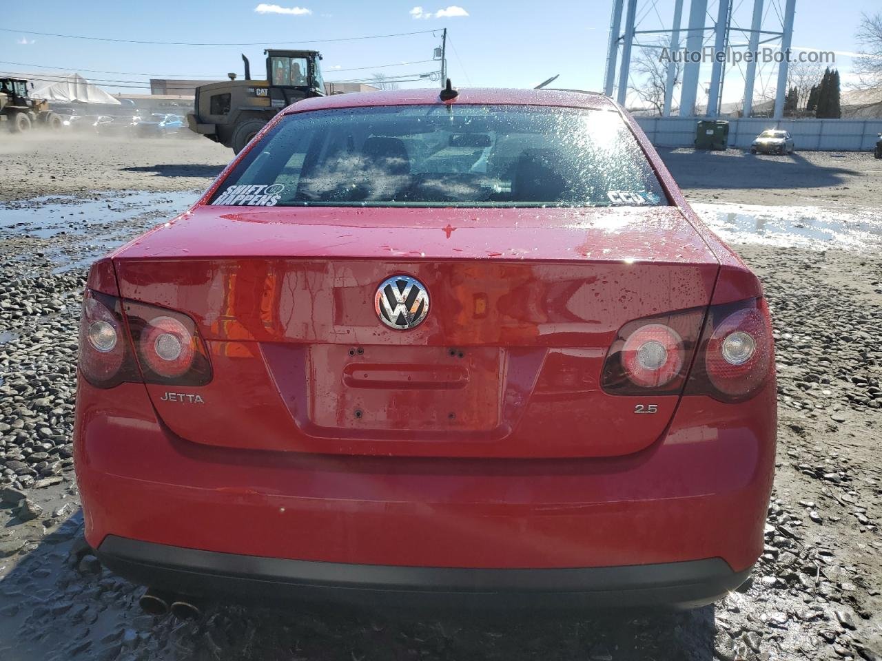 2009 Volkswagen Jetta Se Красный vin: 3VWRZ71K29M180014