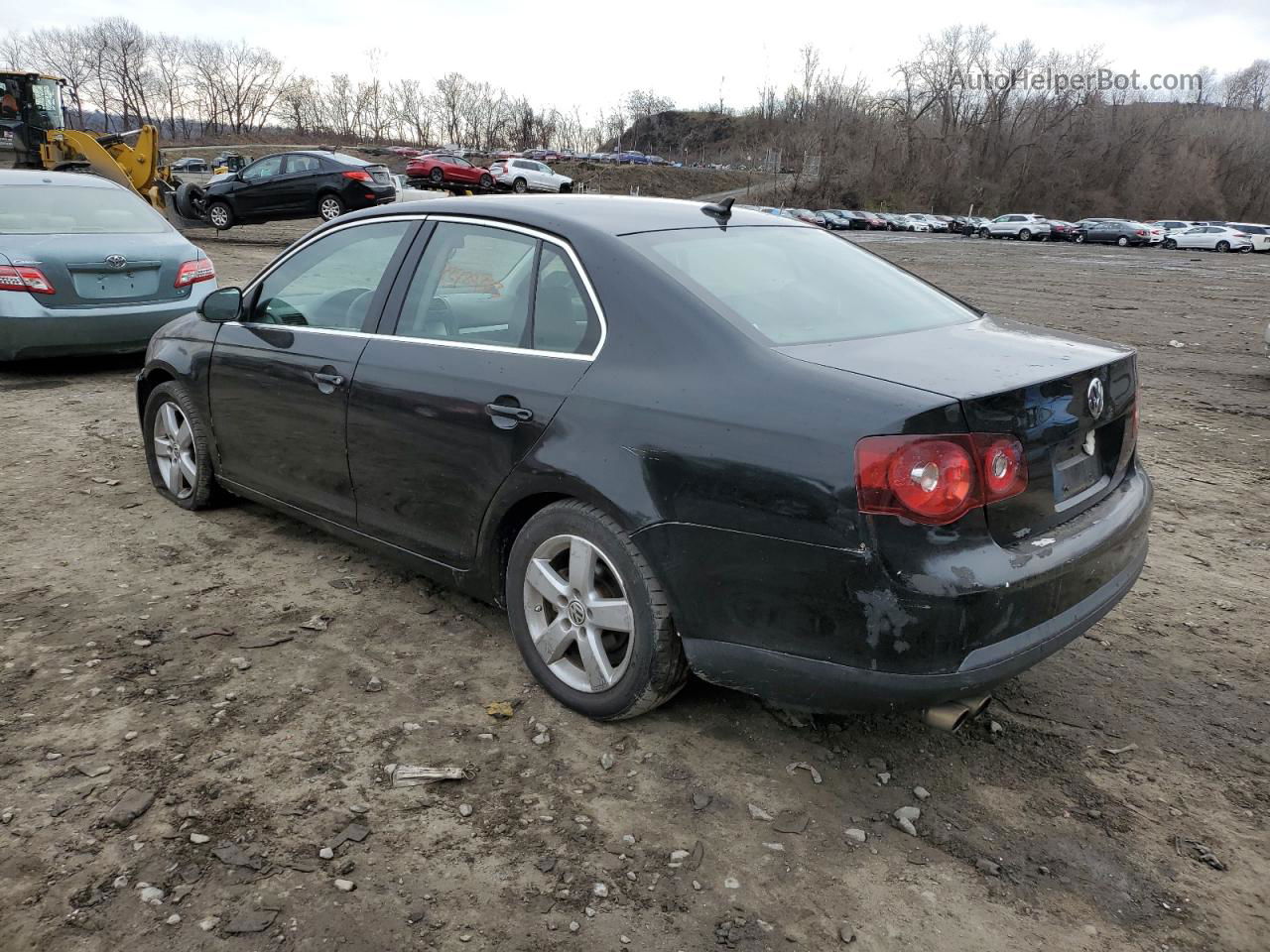 2009 Volkswagen Jetta Se Black vin: 3VWRZ71K59M088704