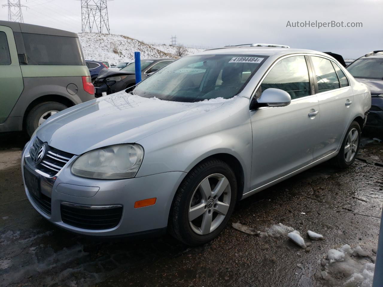 2009 Volkswagen Jetta Se Silver vin: 3VWRZ71K59M099735