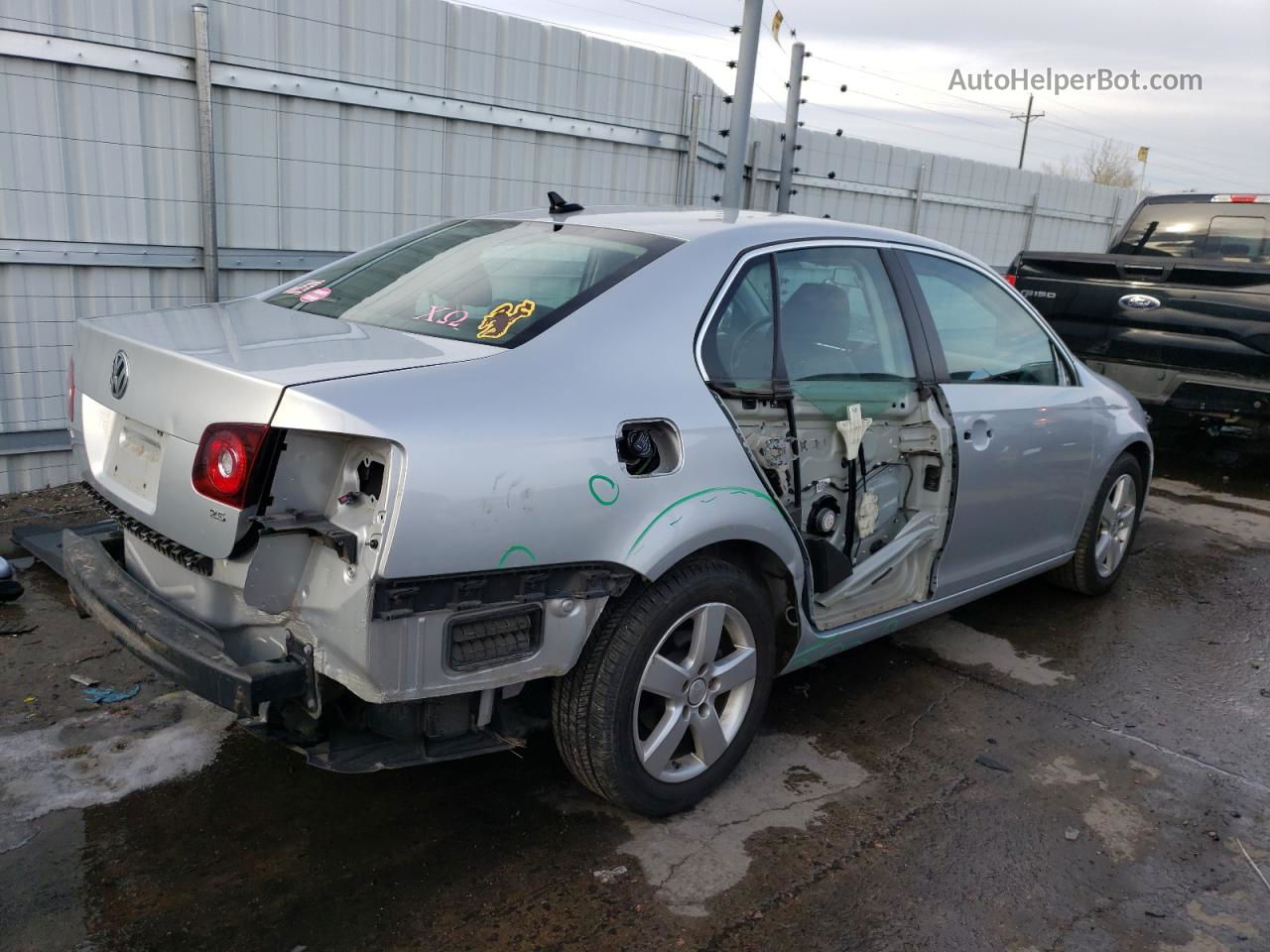 2009 Volkswagen Jetta Se Silver vin: 3VWRZ71K59M099735