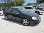 2009 Volkswagen Jetta Se Black vin: 3VWRZ71K79M054926