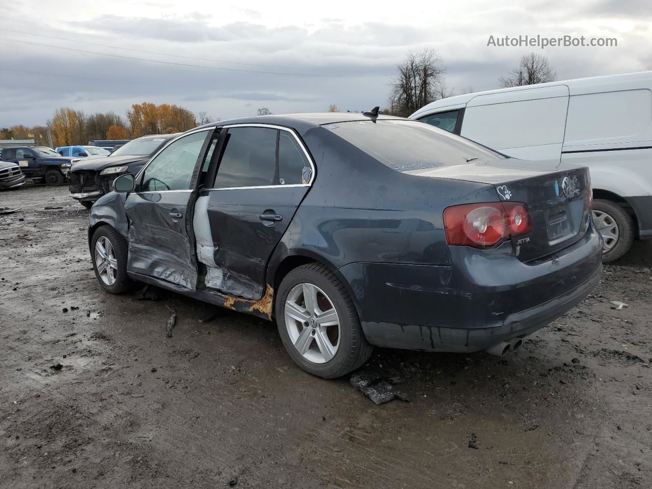 2009 Volkswagen Jetta Se Серый vin: 3VWRZ71K79M097131