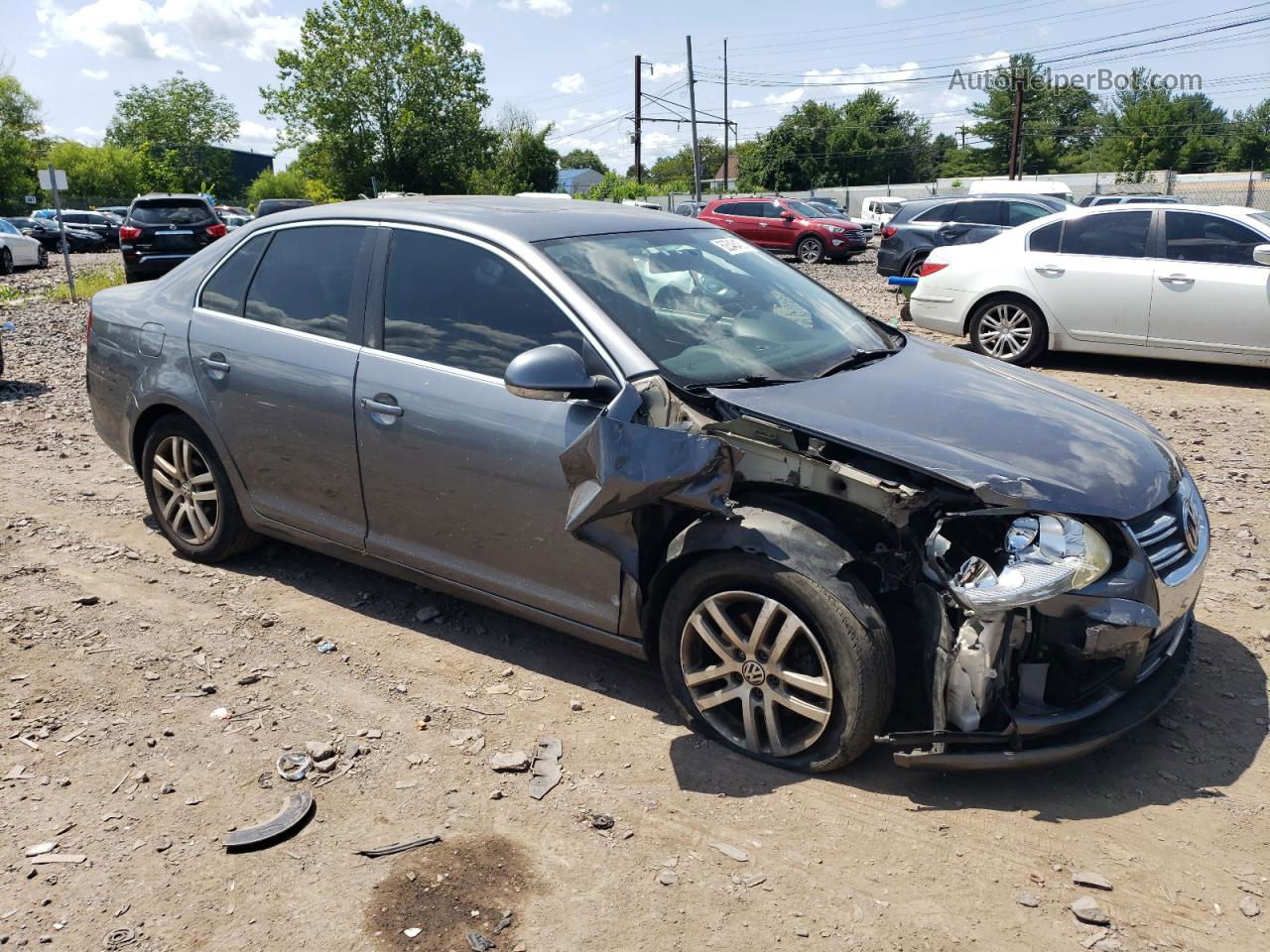 2009 Volkswagen Jetta Se Gray vin: 3VWRZ71K89M029422