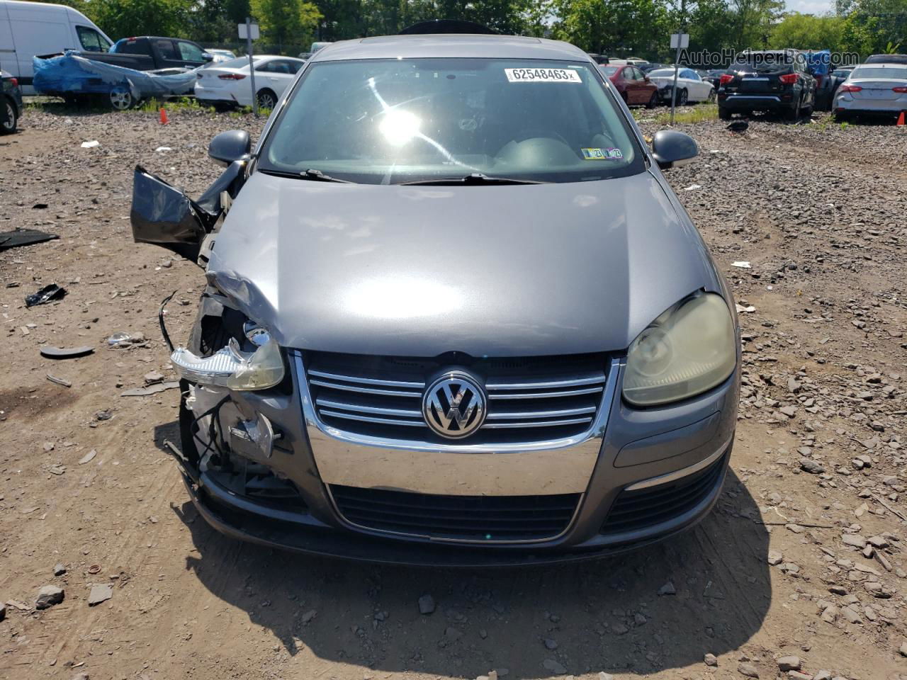 2009 Volkswagen Jetta Se Gray vin: 3VWRZ71K89M029422