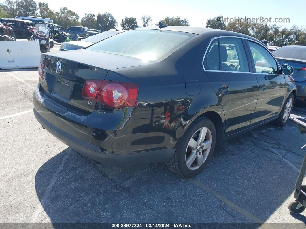 2009 Volkswagen Jetta Se Black vin: 3VWRZ71K89M132713