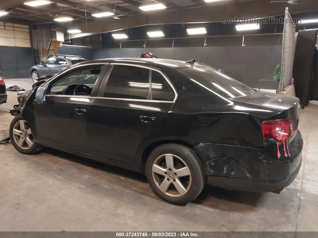 2009 Volkswagen Jetta Sedan Se Черный vin: 3VWRZ71K89M145512