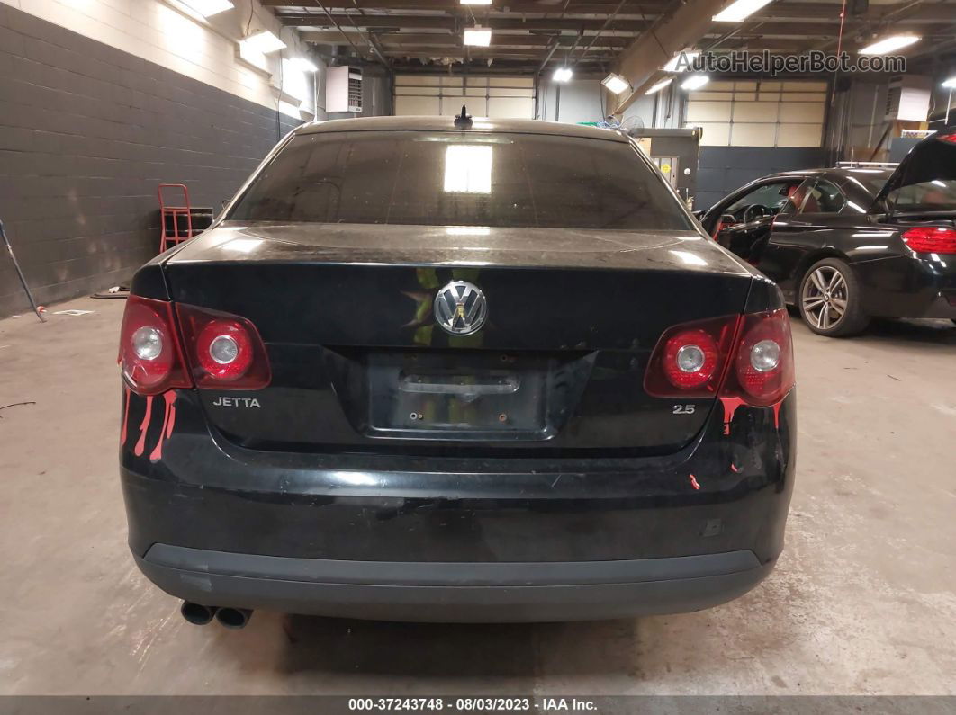 2009 Volkswagen Jetta Sedan Se Черный vin: 3VWRZ71K89M145512