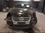 2009 Volkswagen Jetta Sedan Se Черный vin: 3VWRZ71K89M145512