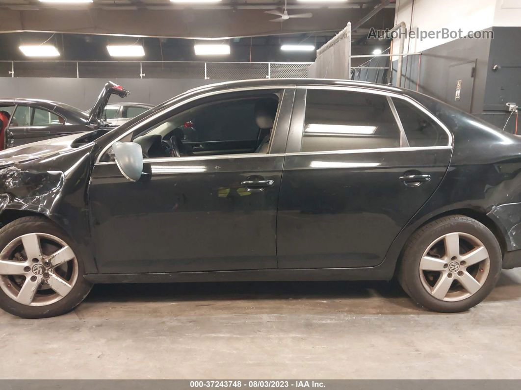 2009 Volkswagen Jetta Sedan Se Черный vin: 3VWRZ71K89M145512