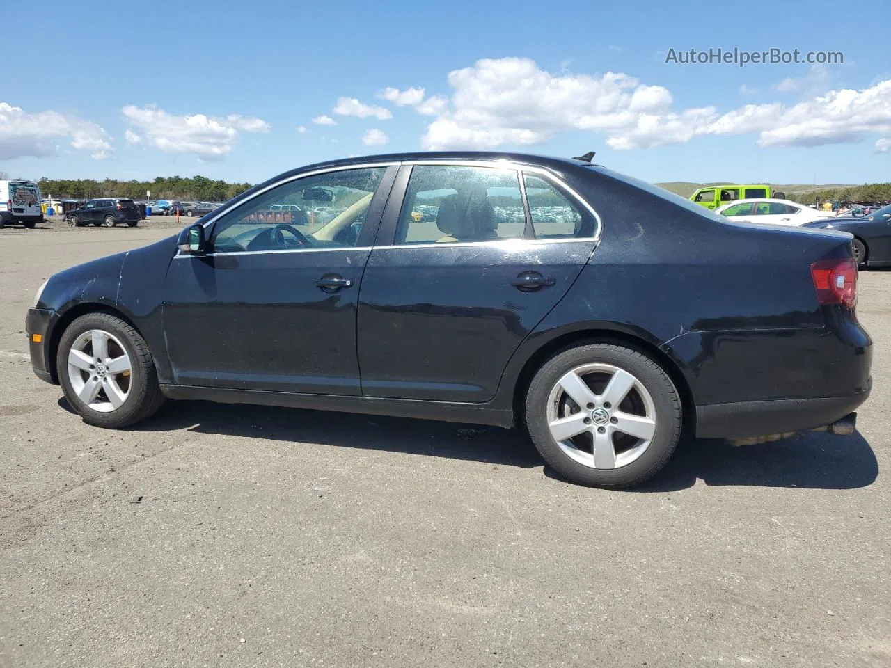 2009 Volkswagen Jetta Se Black vin: 3VWRZ71K89M145722