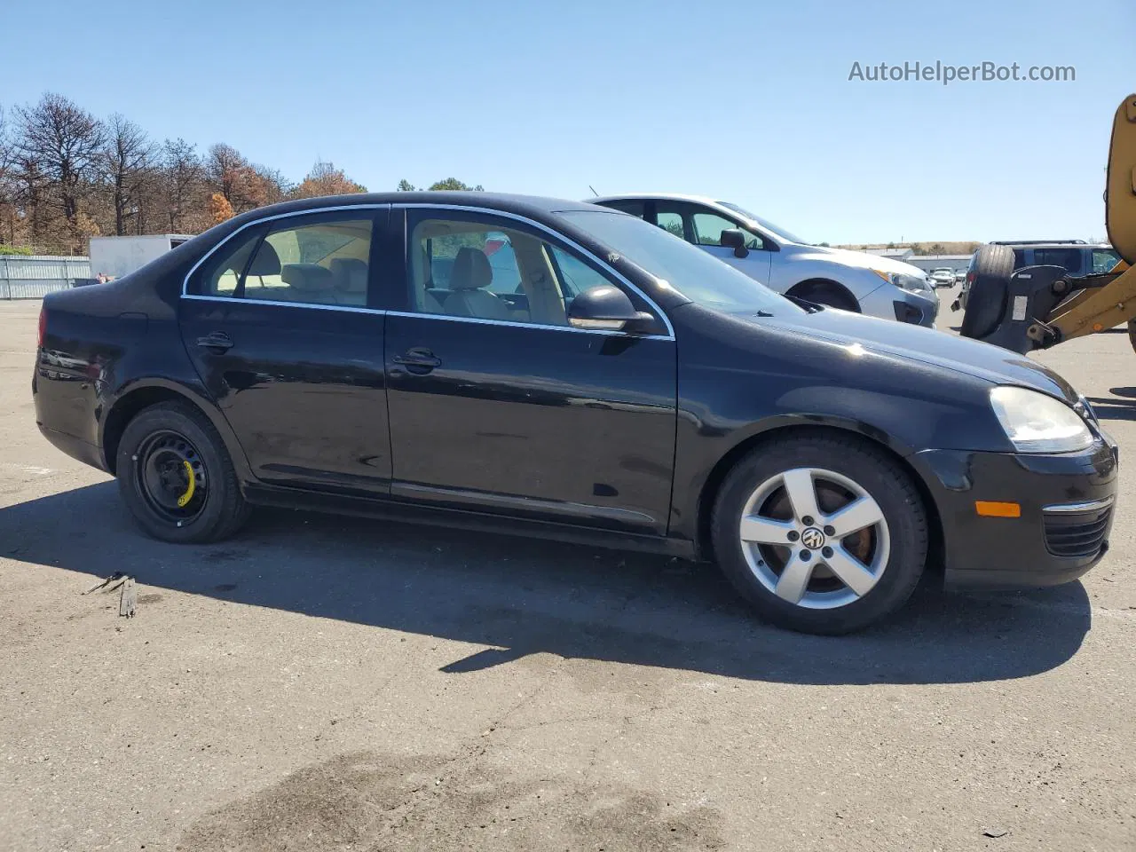 2009 Volkswagen Jetta Se Black vin: 3VWRZ71K89M145722