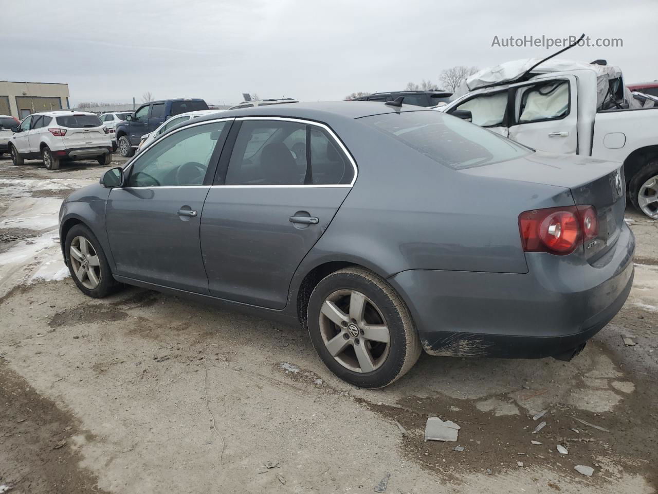 2009 Volkswagen Jetta Se Gray vin: 3VWRZ71K99M014802