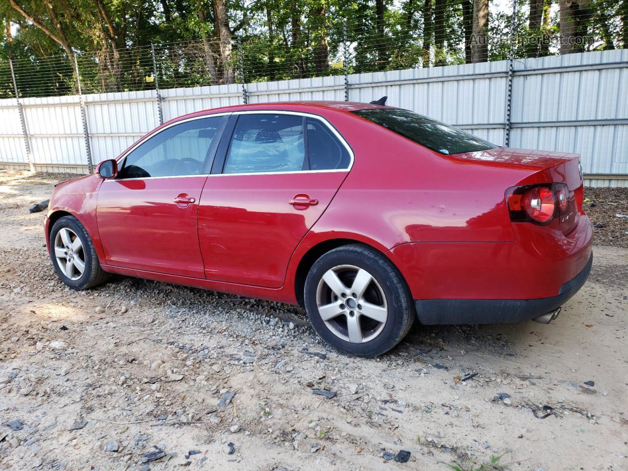 2009 Volkswagen Jetta Se Red vin: 3VWRZ71KX9M162411