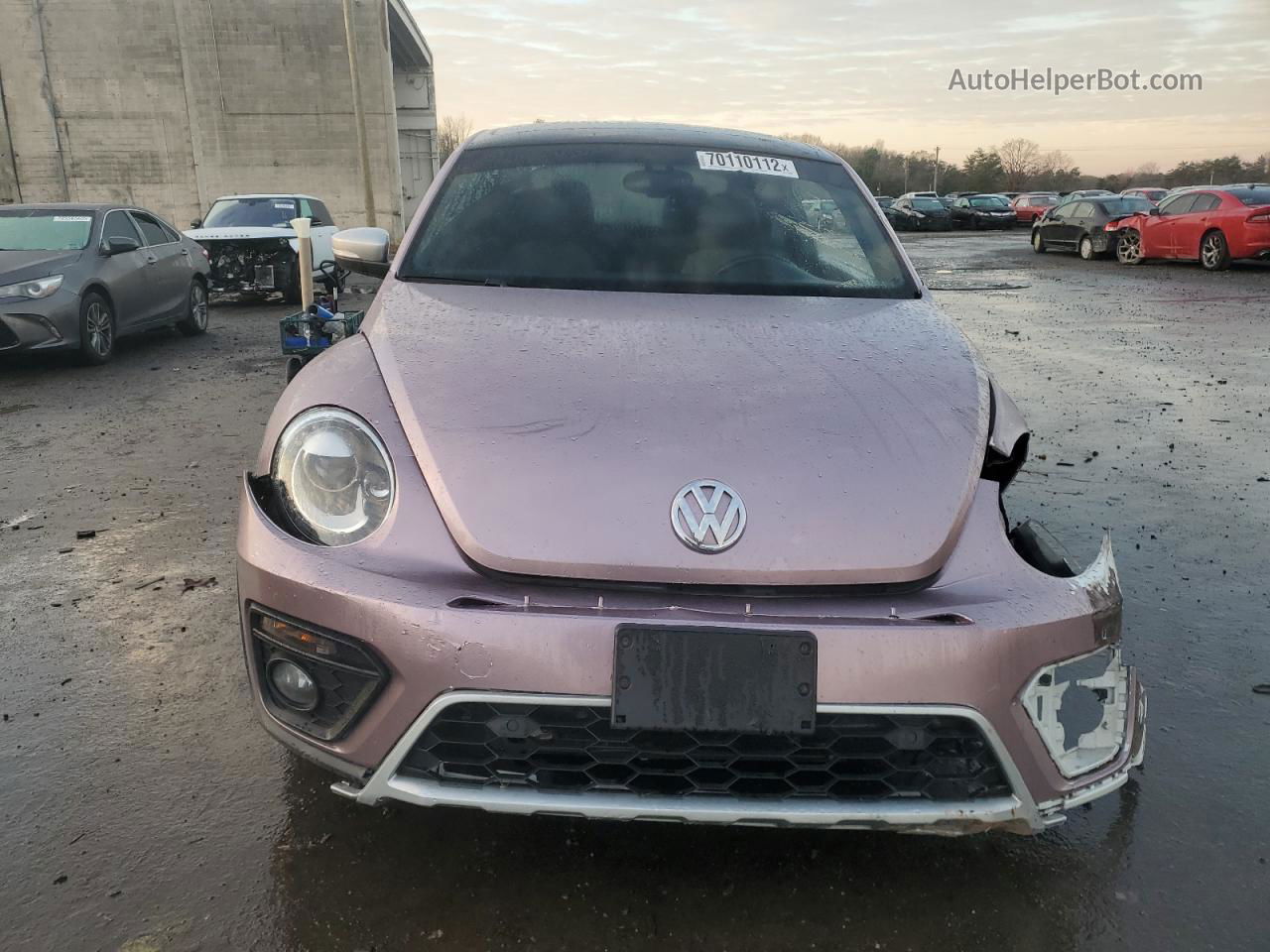 2016 Volkswagen Beetle Dune Pink vin: 3VWS07AT4GM622468