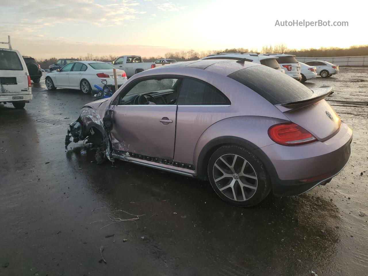 2016 Volkswagen Beetle Dune Pink vin: 3VWS07AT4GM622468