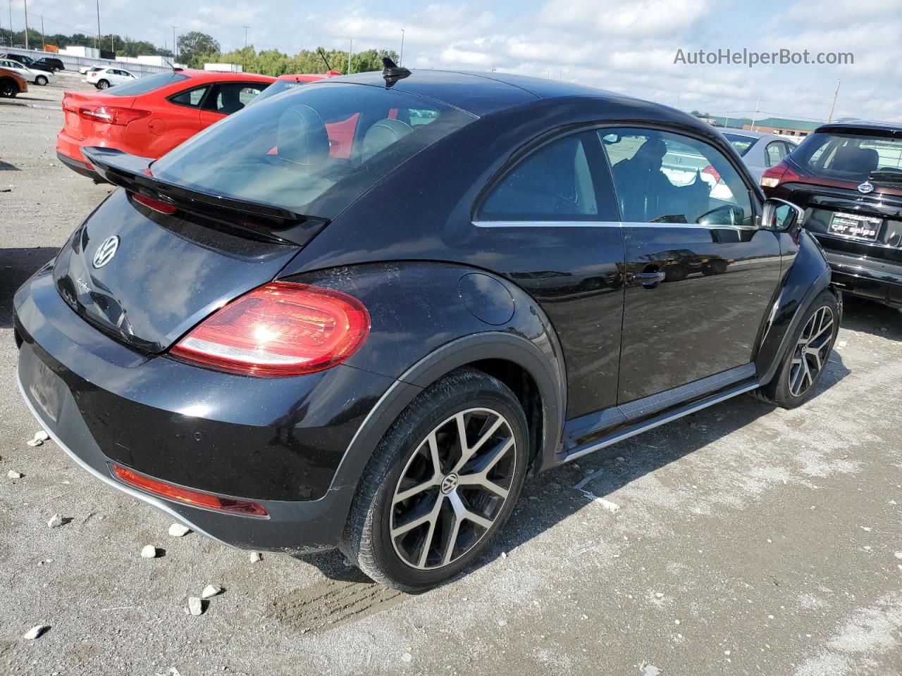 2016 Volkswagen Beetle Dune Black vin: 3VWS17AT0GM632217