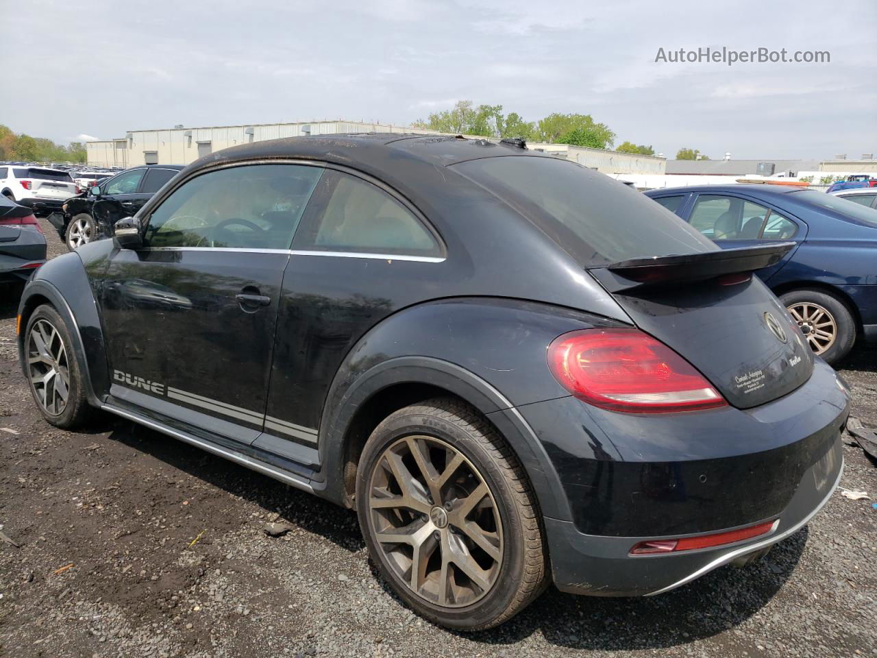 2016 Volkswagen Beetle Dune Black vin: 3VWS17AT2GM629965