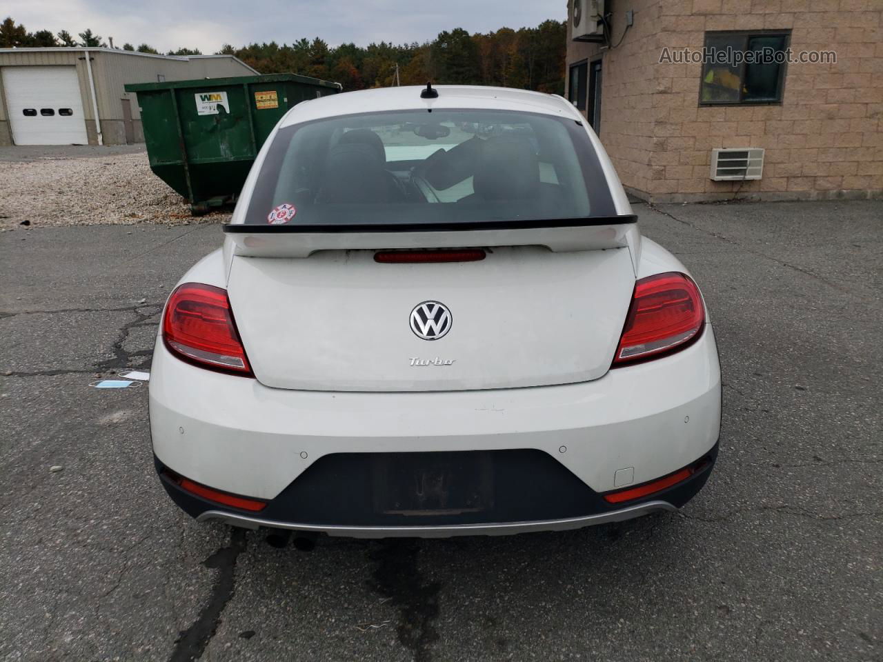 2016 Volkswagen Beetle Dune White vin: 3VWS17AT4GM631667