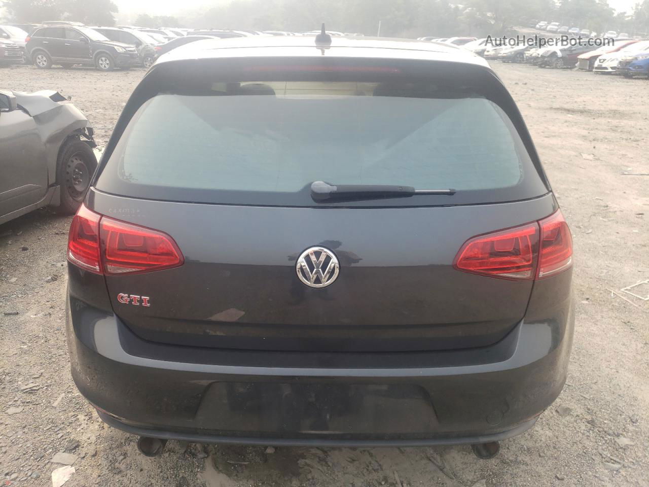 2015 Volkswagen Gti  Gray vin: 3VWT47AU2FM103421