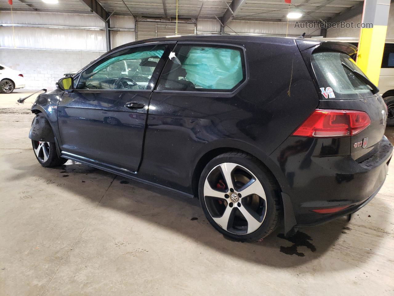 2016 Volkswagen Gti S/se Черный vin: 3VWT47AUXGM003102