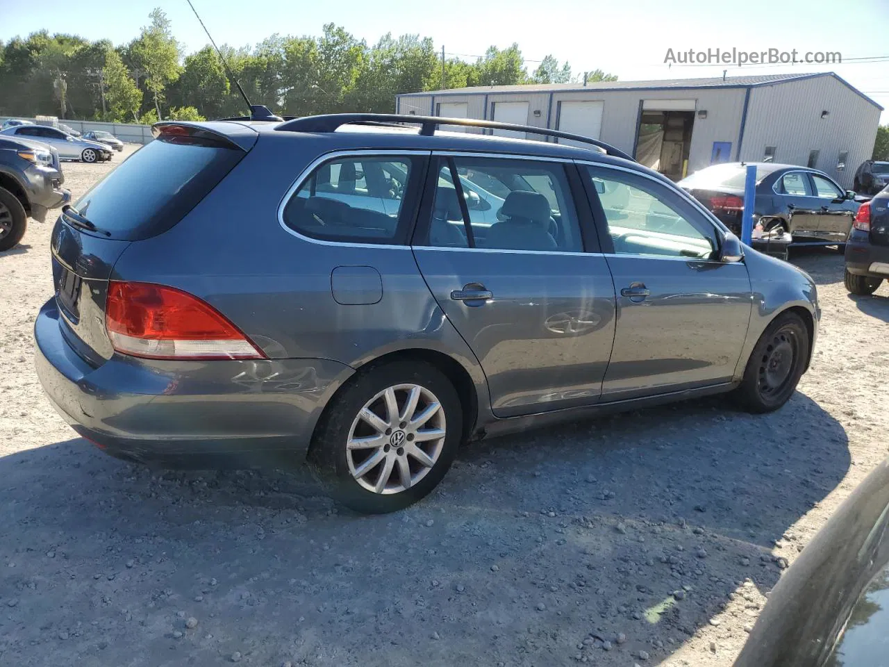 2009 Volkswagen Jetta Tdi Gray vin: 3VWTL81K29M317627